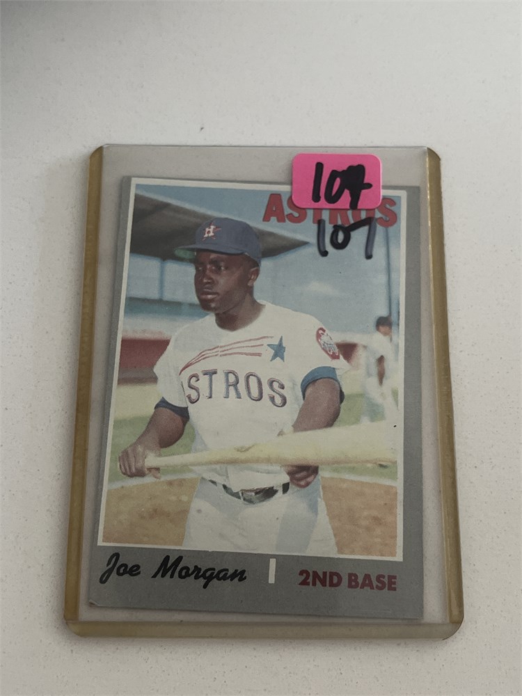 Rust Belt Revival Online Auctions Topps Joe Morgan