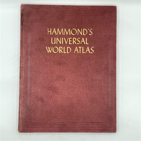 Hammonds Universal World Atlas