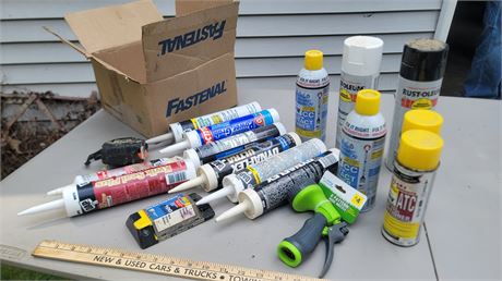 Misc. Caulking and more
