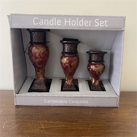 New Candle Holders - 8 10 and 12 inches