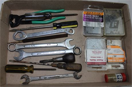 Assorted Tools and Hardware