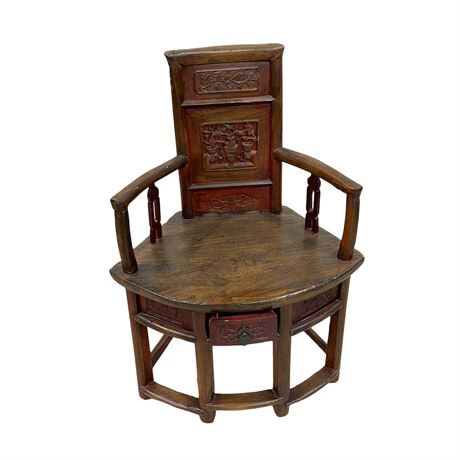 Chinese Corner Chair Reproduction