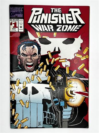 Marvel the Punisher War Zone #1 Premier Issue Comic Book