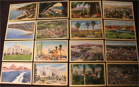 Vintage Postcards, California