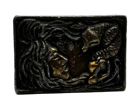 Eve and The Serpent Heavy Belt Buckle