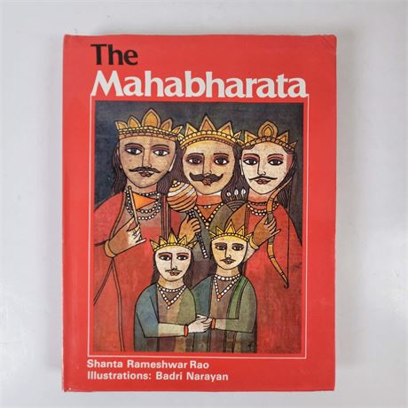 The Mahabharata 1987 Hardcover DJ