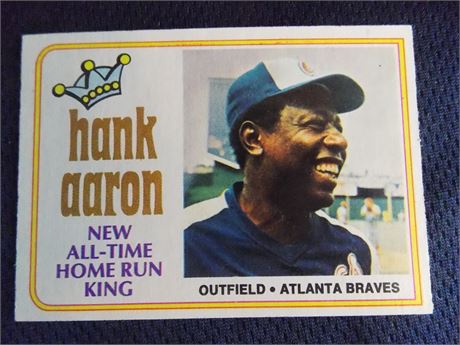 1974 Topps #1 Hank Aaron