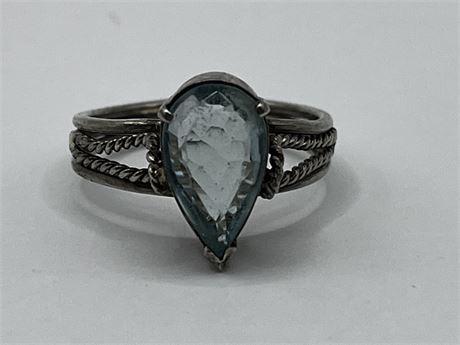 Vintage Sterling Silver Ring Size 8