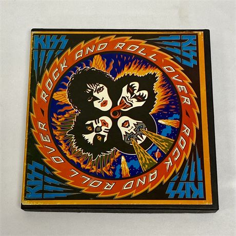 Rare 1976 KISS Rock and Roll Over Reel to Reel Tape