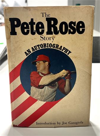 Pete Rose Story Autobiography Signed Book