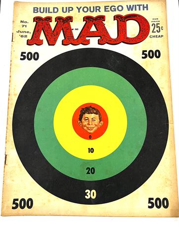 MAD Magazine #71 June 1962 Edition