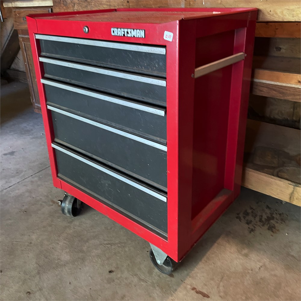 Bid On Everything - Craftsman Five Drawer Tool Chest