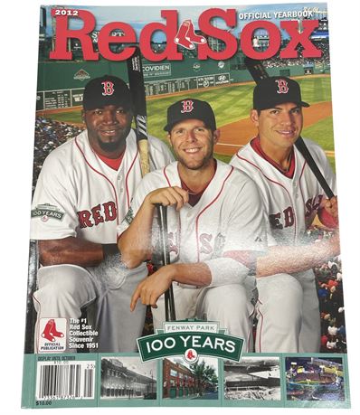 2012 - Boston Red Sox “Official Yearbook”