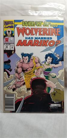 What If #43 Wolverine Married Mariko Marvel