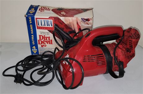 Ultra Dirt Devil vacuum