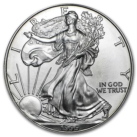 1999 1 oz American Silver Eagle