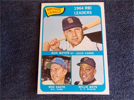 1965 Topps #6 Willie Mays LL