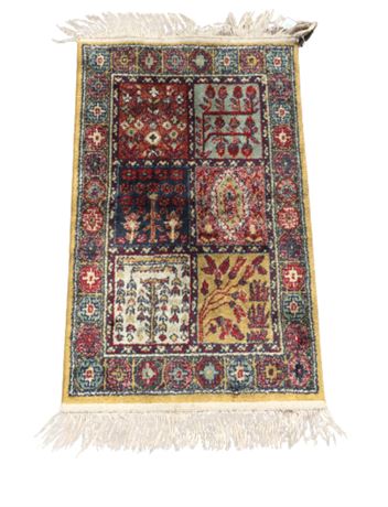 Small Rug  Floral Design