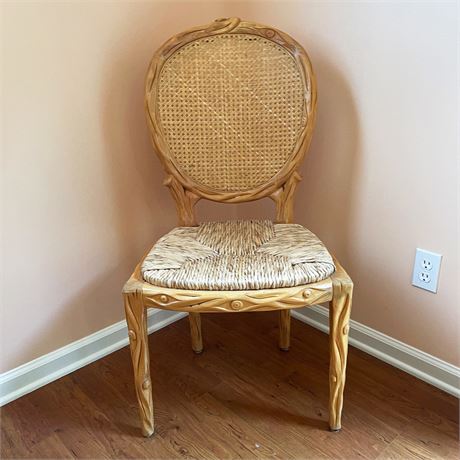 Carved, Caned and Rushed Seat Dining Chairs