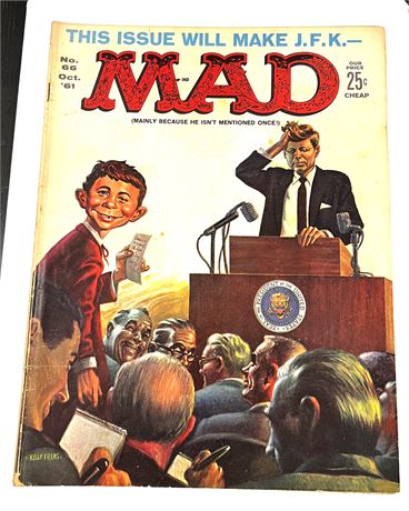MAD Magazine #66 Oct. 1961 Edition