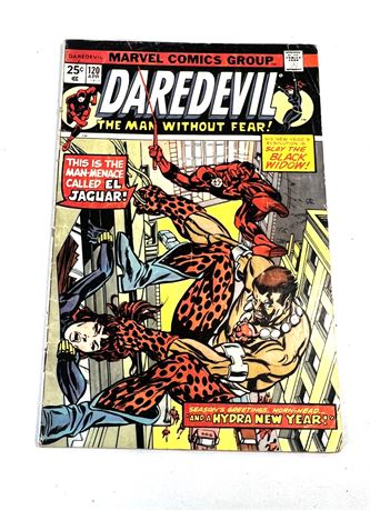Marvel Comics "DAREDEVIL" March 1975 #120 Comic