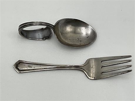 Sterling Fork & Spoon