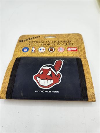 Cleveland Indians Nylon Sports Wallet