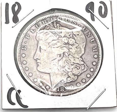 1890 CC Silver Morgan Dollar