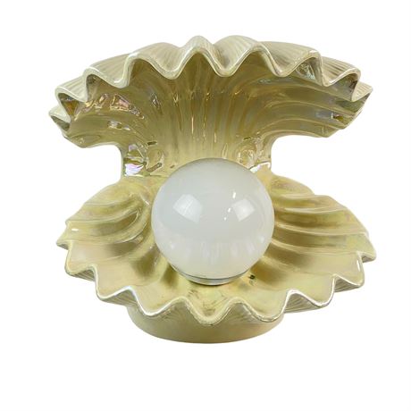 Limelight Vintage Pearlescent Clamshell & Pearl Table Lamp