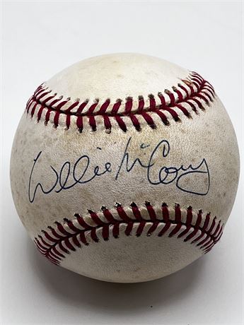 Autographed Willie McCovey Signed Baseball