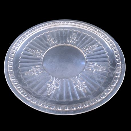 Vintage Marked Sterling Silver Serving Platter