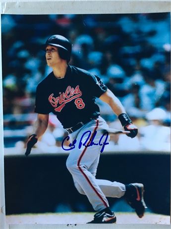 Baltimore Orioles Cal Ripken Jr. Signed 8x10 Photo