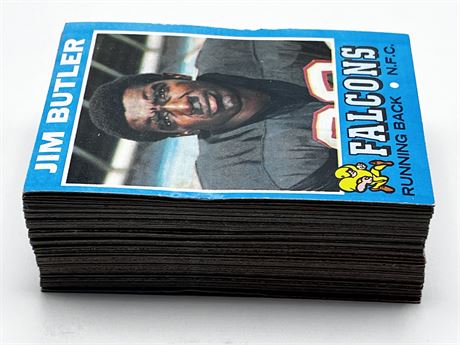Lot of 1971 Topps Football Cards