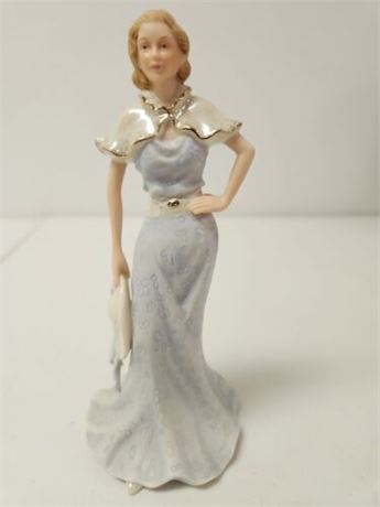 Lenox "A Day in the Country" Ivory Fine China Figurine Woman