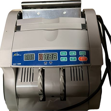 Royal Sovereign Cash Counter with UV Counterfeit Detection RBC-1000-SC