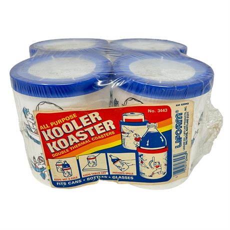 Cooler Koaster Double Thermal Coasters