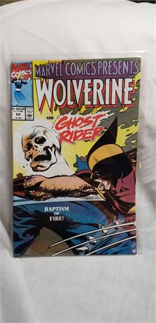 Marvel Comics Presents #65 - Claw and Chain w/Wolverine & Ghost Rider