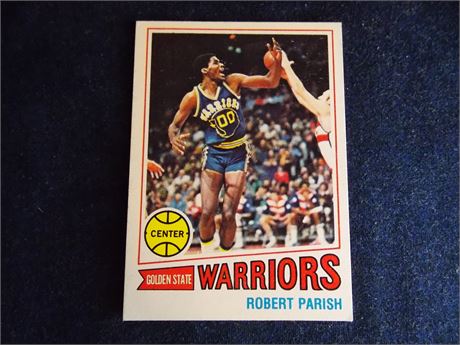 1977-78 Topps #111 Robert Parish rookie card