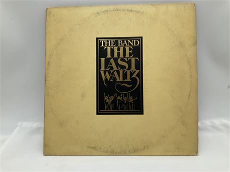 Album: THE  BAND - TRIPLE ALBUM  “THE LAST WALTZ“