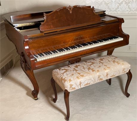 Henry F. Miller Baby Grand Piano