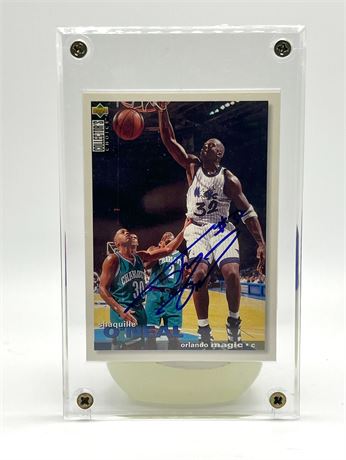 Shaquille O'Neal Majic Upper Deck #286 Signed Basketball Card