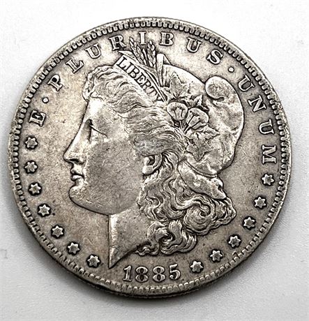 1885 S Silver Morgan Dollar