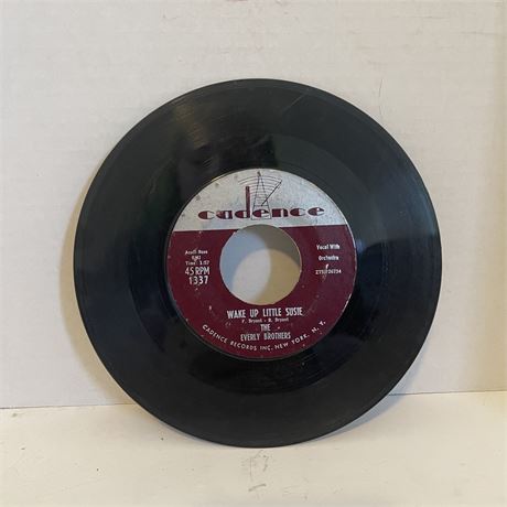 Maybe Tomorrow The Everly Brothers 7” Vinyl Single 45 1337