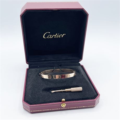 Cartier LOVE Bracelet 18K in Presentation Box