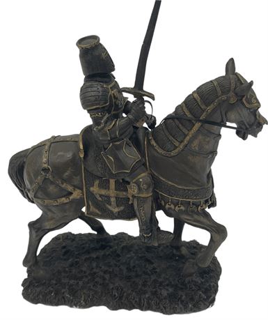 Collectible Knight On Horse Statue