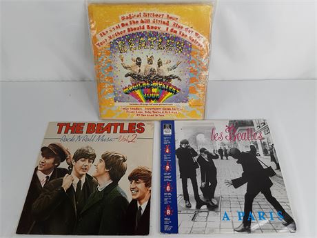 3 Beatles Records