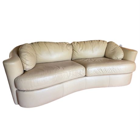 Carsons Leather Free Form Sofa