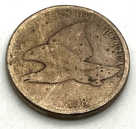 1858 Flying Eagle One Cent