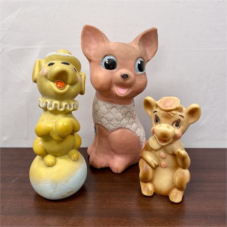 Bundle of Early Squeaker Toys