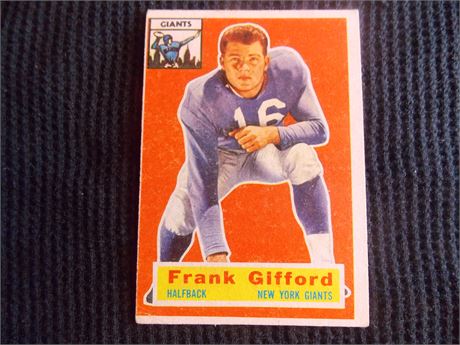 1956 Topps #53 Frank Gifford